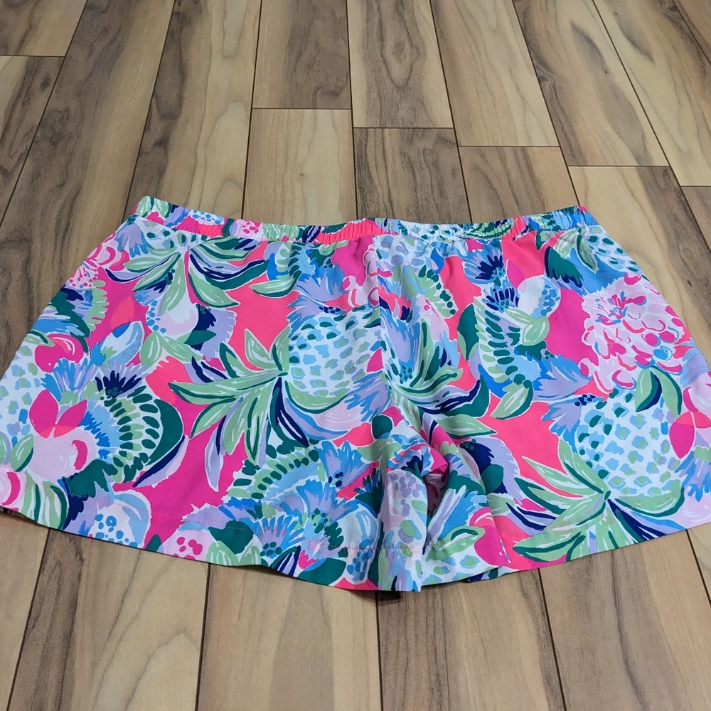 EUC! Lilly Pulitzer Katia Shorts Multi Raise The Bar Size XL - Picture 12 of 13